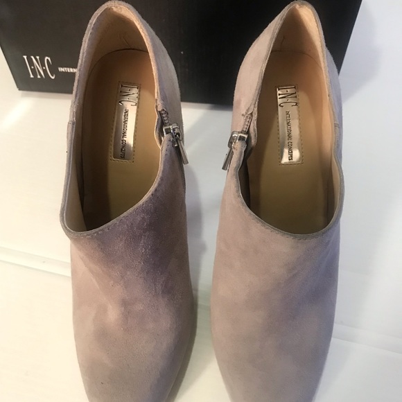 I.N.C Women’s Grey Suede Ankle Booties - Picture 7 of 8